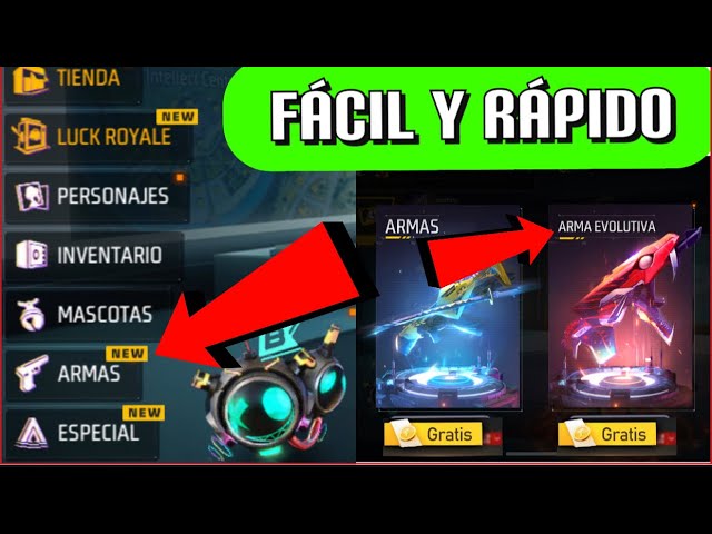descubre las mejores estrategias para conseguir armas evolutivas en free fire